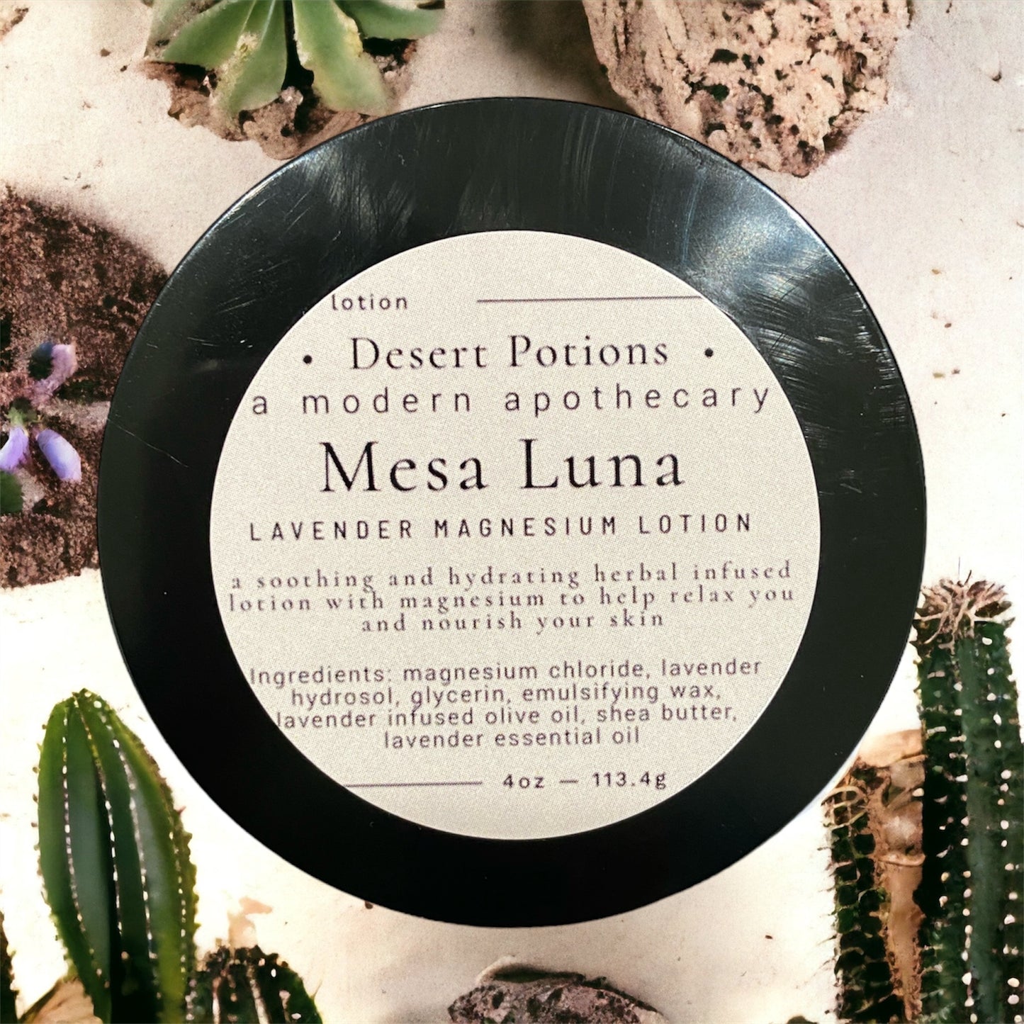 Lavender magnesium lotion